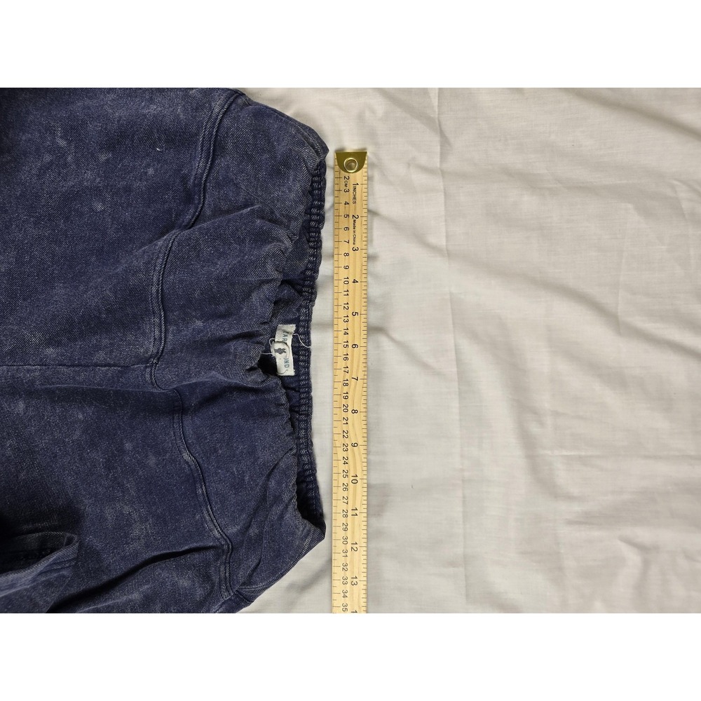Earthbound Pants Womens XXL Blue Flare Sweatpants Bell Bottom Knit Lounge Casual - Picture 8 of 9